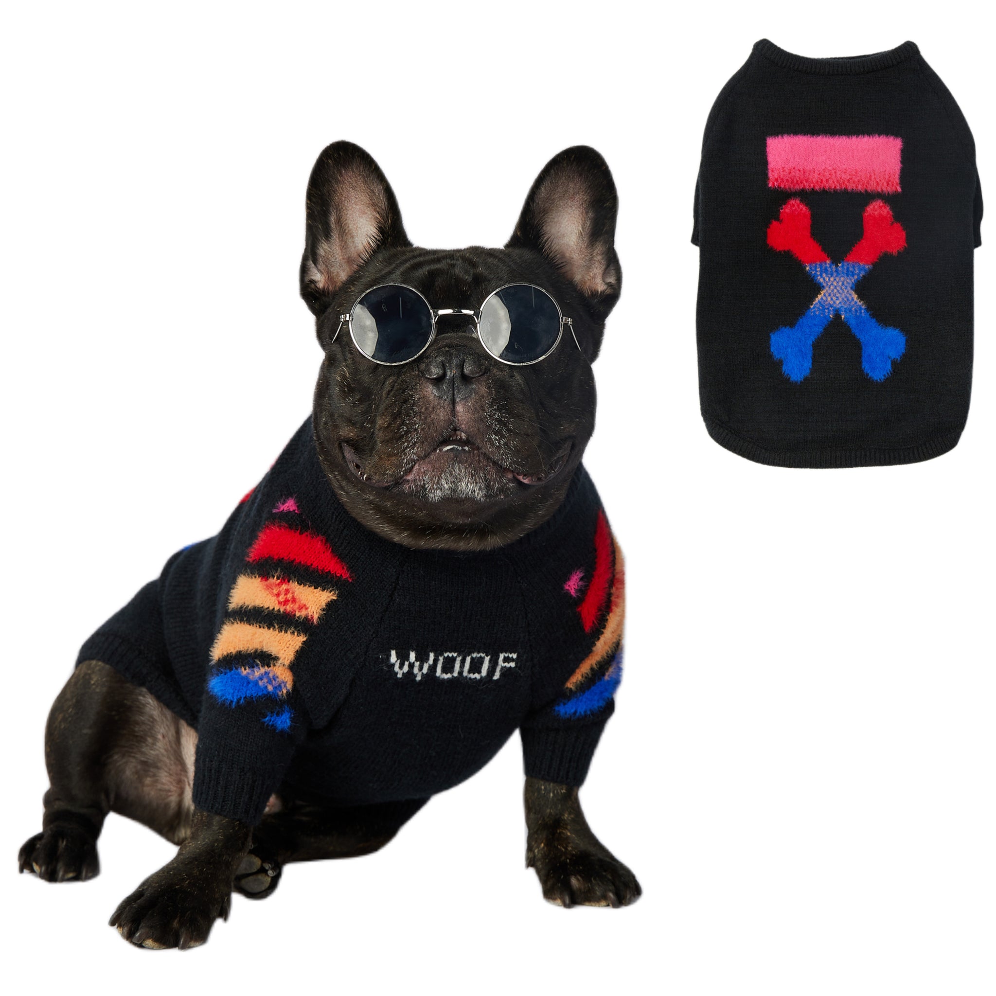Woof Knit Dog Sweater, Fashion Design Thermal Knitted Dog Sweaters –  ChoChoCho Pet